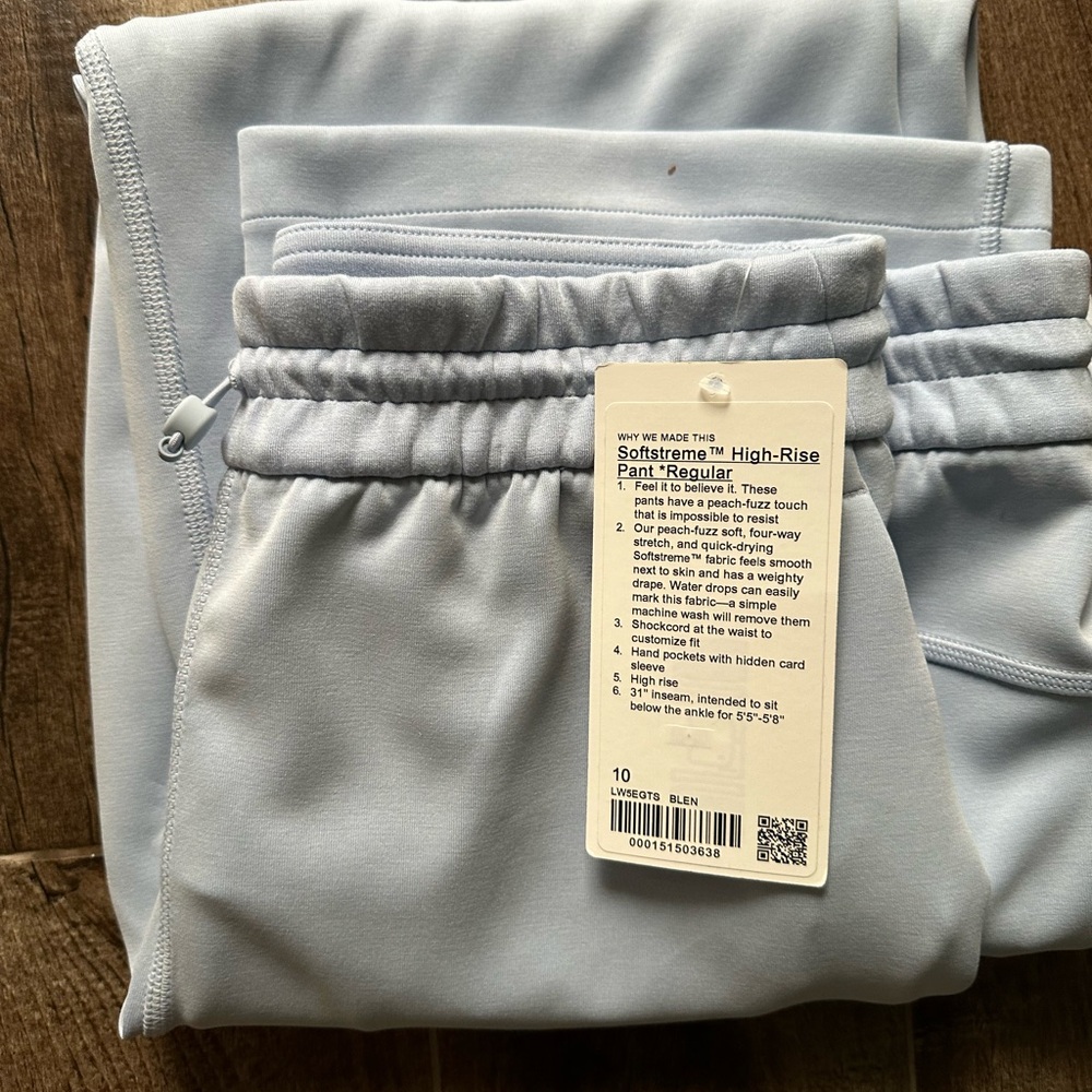 Lululemon blue linen women’s size 10